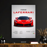 Ferrari LaFerrari – Hypercar Legacy Poster